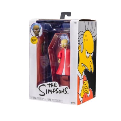 LOS SIMPSONS FIGURA MR BURNS ATAUD 5 IN2