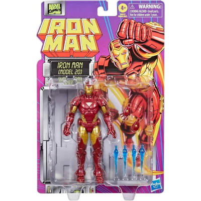MARVEL LEGENDS RETRO IRON MAN MODEL 202