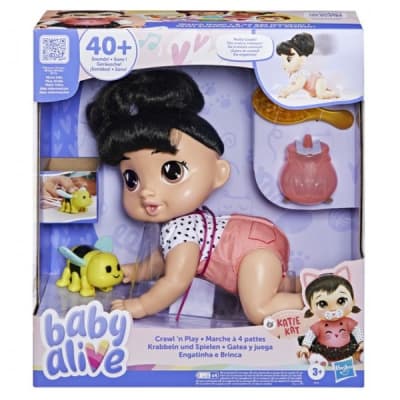 BABY ALIVE GATEA Y JUEGA - KATIE KAT1