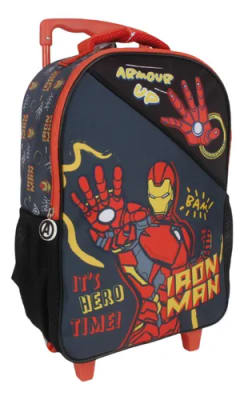 MOCHILA INFANTIL CON RUEDAS 15 AVENGERS 2 DISEÑOS1
