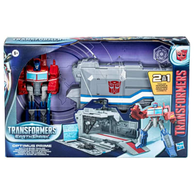 TRANSFORMERS EARTHSPARK OPTIMUS PRIME REMOLQUE DE COMBATE1