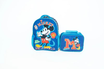 Mochila Con Lonchera Mickey Mouse1
