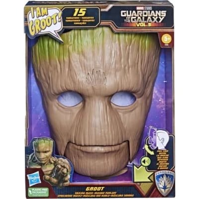 MARVEL GUARDIANES DE LA GALAXIA 3 GROOT MASCARA QUE HABLA1