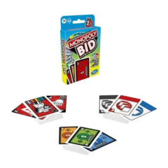 Juego de Cartas Monopoly Bid