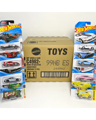 HOT WHEELS AUTO BASICO CAJA DE 72 UND
