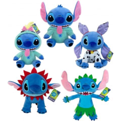 Peluche Con Disfraz Stitch 30CM 4 DISEÑOS