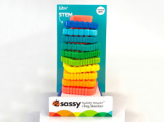 SASSY TWISTY TOWERS RING STACKER