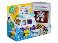 TEEN TITANS GO! AUTO LANZADOR DE PIZZAS