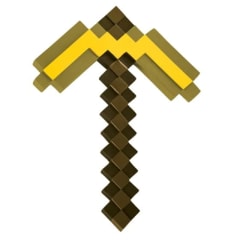 MINECRAFT GOLD PICKAXE