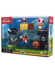 NINTENDO 2 5IN 5 FIGURE MARIO ACORN PLAINS DIORAMA SET