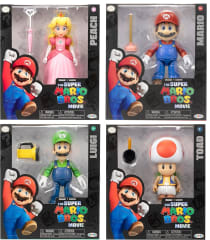 SUPER MARIO MOVIE 5 FIGURE ASST (13CM.)