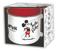 TAZA DE CERAMICA JUVENIL MICKEY EN CAJA DE REGALO 420ML