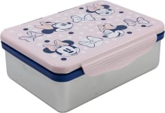 SANDWICHERA RECTANGULAR ACERO INOXIDABLE MINNIE MOUSE AWESOME FACES