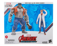 Marvel Legends Series Hulk Gris y Dr. Brice Banner