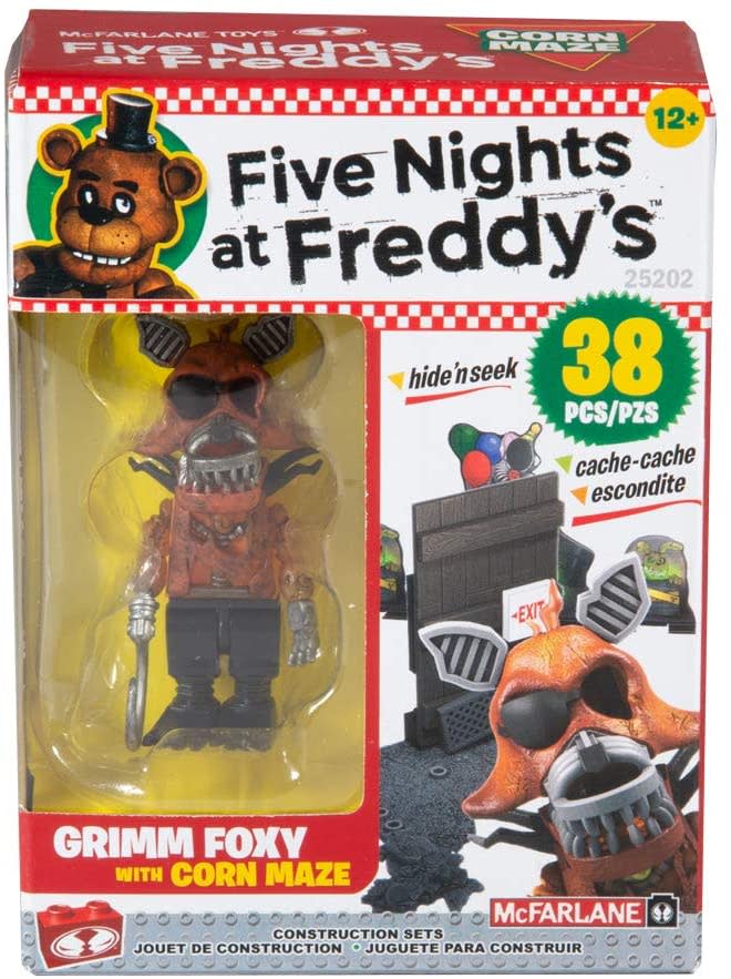 Set Construcci n FNAF Grimm Foxy W Corn Maze Series 6 Heroes Y 