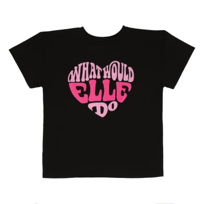 SPORT ZONE- POLERA MANGA CORTA LEGALLY BLONDE LBAISS23003 NEGRO