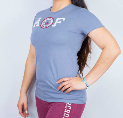 ABERCROMBIE - Polera Mujer 0047-026 celeste2