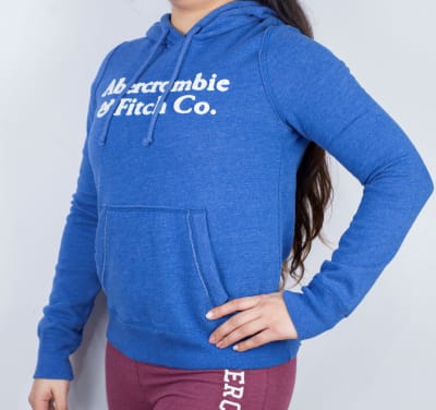 ABERCROMBIE - Polerón mujer 0065-020 azul2