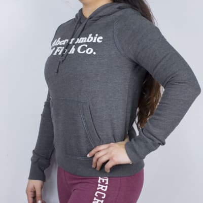 ABERCROMBIE-Polerón mujer 0065-091 plomo1
