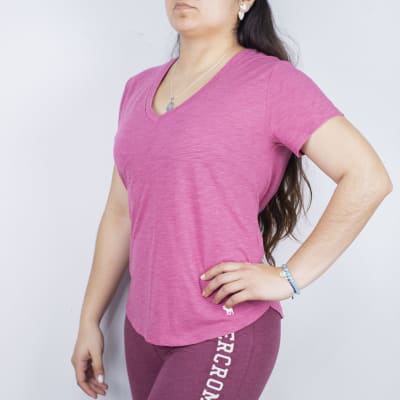 ABERCROMBIE - Polera mujer C/V 0106-062 rosada1