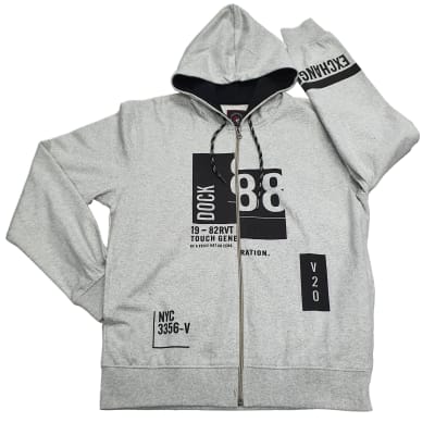 POLERON DE HOMBRE CON GORRO HAIRY MELANGE1