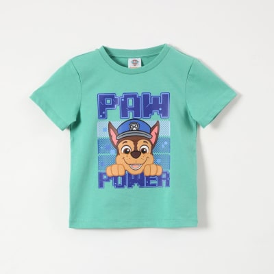 TBC V25-POLERA M/C TODDLERA PAW POWER PAW PATROL 314011263 VERDE1