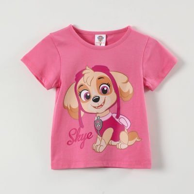 TBC V25-POLERA M/C TODDLERA MESA PAW PATROL 314011476 ROSADO1