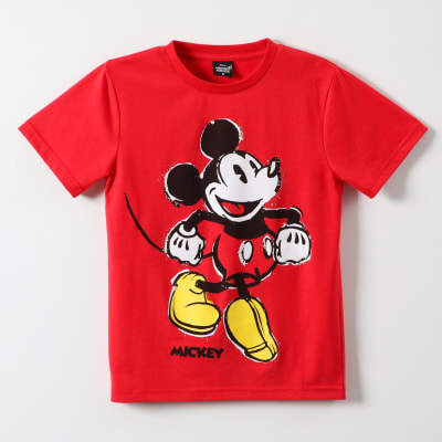 TBC V25-POLERA M/C NIÑO CAMINANDO MICKEY 314011405 ROJO1