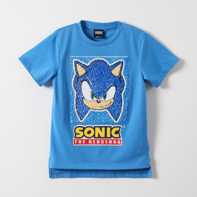 TBC V25-POLERAS M/C REVERSIBLE SEQU SONIC 314011379 AZULINO1