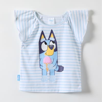 TBC V25-POLERAS M/C TODDLERA RAYAS BLUEY 314011481 BLANCO1