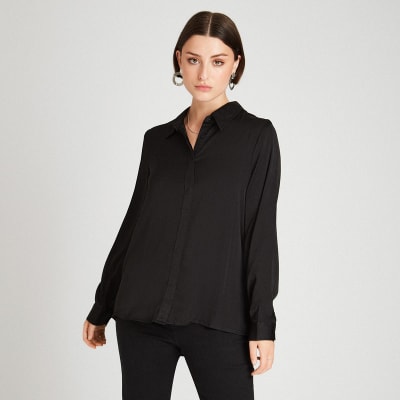 LORENZO DI PONTTI I24-BLUSA MUJER 204023 NEGRO2