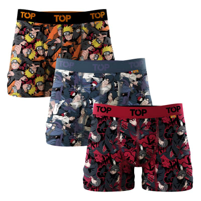 TOP V25-BOXER MEDIO ALGODÓN HOMBRE PACK 3 208AENSP3 C1 VARIOS1