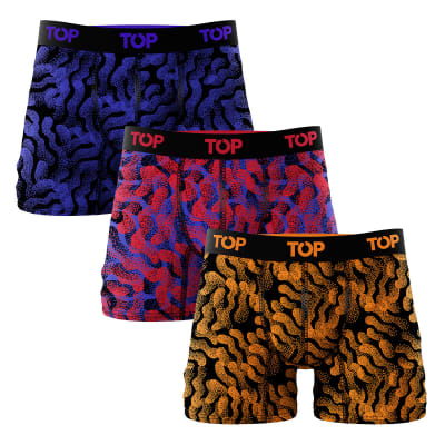 TOP V25-BOXER ALGODÓN HOMBRE PACK 3 208AP3NV24 C2 VARIOS1