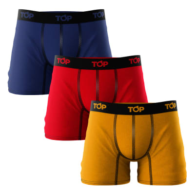 TOP V25-BOXER COTTON-LYCRA HOMBRE PACK 3 208P3 C11 TRICOLOR1