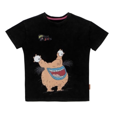 POLERA NIÑO M/C SPORT ZONE REAL MONSTERS NKTISS23004 ACERO1