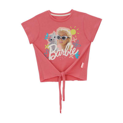 SPORT ZONE -POLERA M/C BARBIE BBIISS23005 ROSADO1