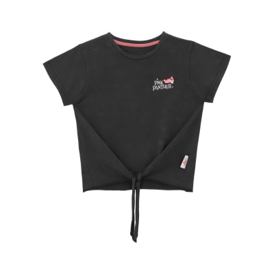 SPORT ZONE -POLERA M/C PINK PANTHER PPIISS23006 ACERO1