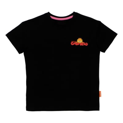 POLERA NIÑO M/C SPORT ZONE GARFIELD NKTISS23013 NEGRO2