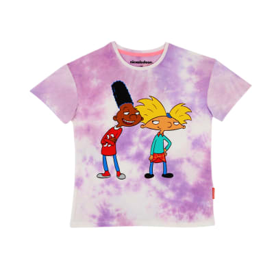 POLERA MANGA CORTA SPORT ZONE HEY ARNOLD NKTISS23031 TIE DYE2