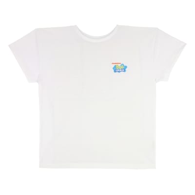 SPORT ZONE- POLERA MANGA CORTA BOB ESPONJA NKAISS23081 BLANCO1