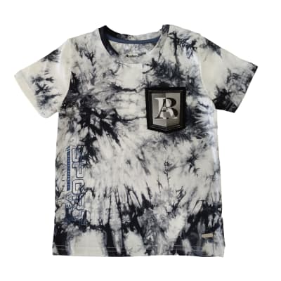 POLERA NIÑO M/C TIE DYE SPORT V23H20378 GRIS1