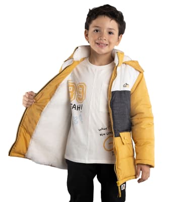 LIMONADA -PARKA NIÑO 38330 MOSTAZA1
