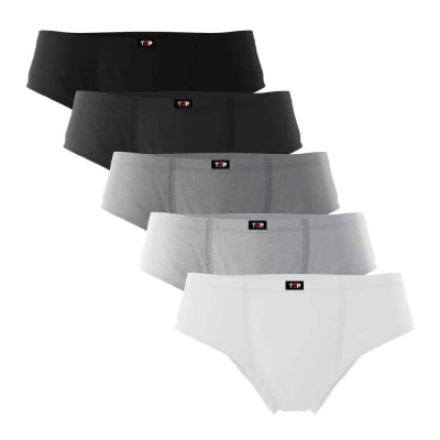 TOP-SLIP PACK 5 ALGODÓN  512 P/5 C2 VARIOS COLORES1