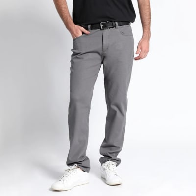 KOTTING-PANTALON CANVAS 5 BOLSILLOS SLIM FIT KTI320600N GRIS OSCURO (004)1