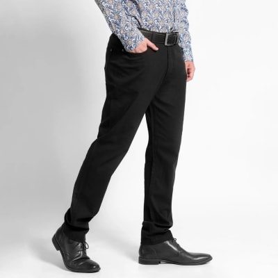 KOTTING-PANTALON CANVAS 5 BOLSILLOS SLIM FIT KTI320600N NEGRO2