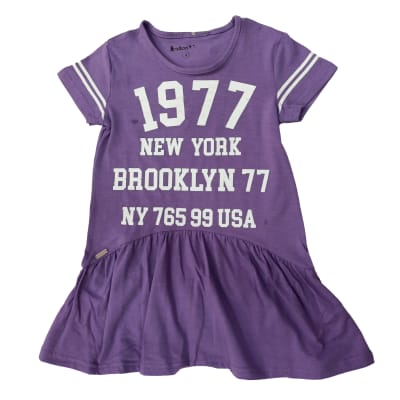 VESTIDO NIÑA SPORT V23M6581G MORADO