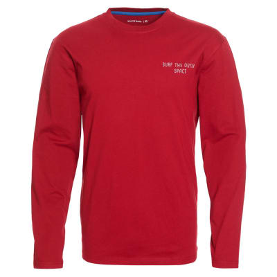 Polera Manga Larga Jersey Estampada Kti336697n Vino2