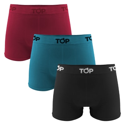 TOP V25-BOXER MEDIO MICROFIBRA HOMBRE PACK 3 700P3 C6 VARIOS1