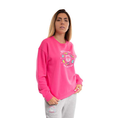 SPITFIRE-  Polerón Cuello Redondo Mujer Spitfire Skate Like A Girl Fucsia 20231