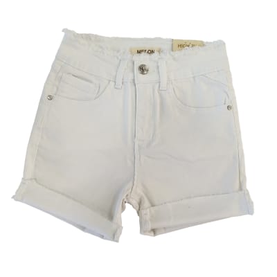 SHORTS DE MUJER MEBON XBJ-7917A BLANCO1